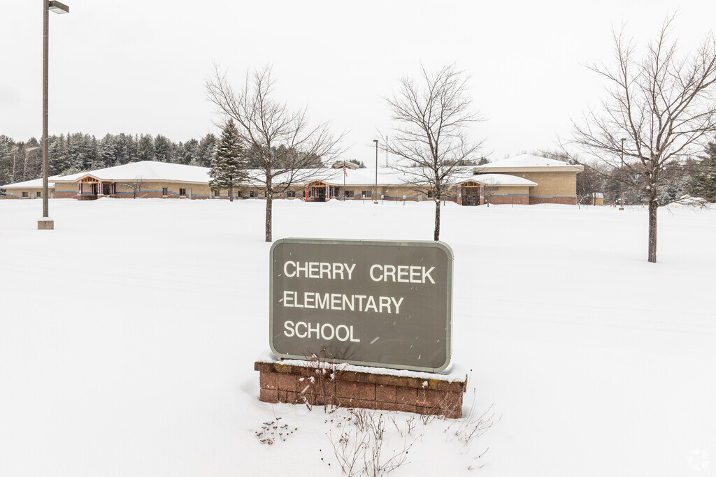 Cherry Creek Elementary School features a large, modern campus.