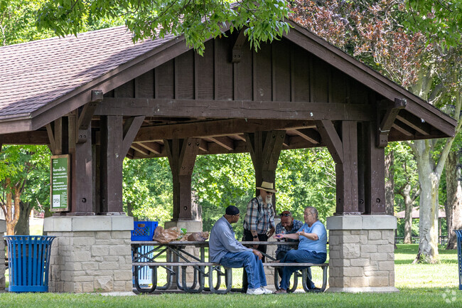 You don't have to travel far from MacFarlane to enjoy peaceful park views.