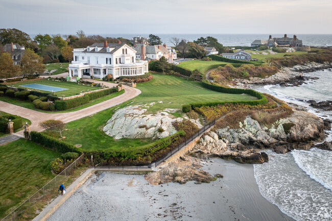 Walking through the Newport mansions offers breathtaking water views, a favorite for locals and visitors.