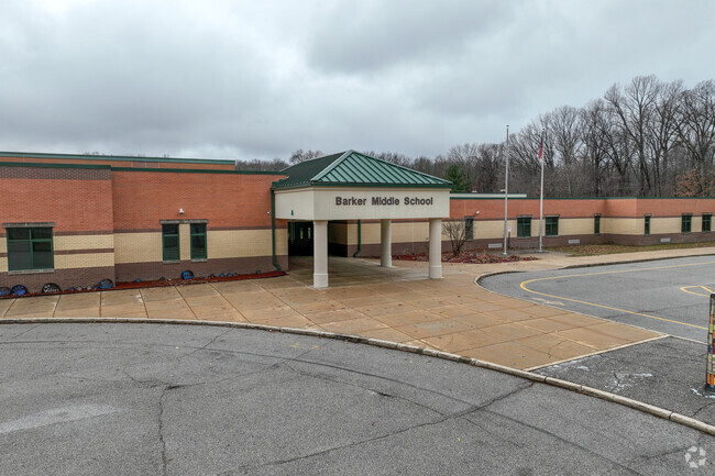 Barker Middle School has a C+ rating on Niche.