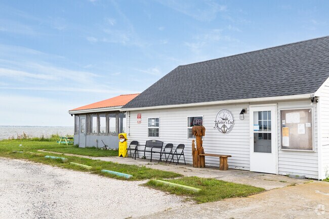 The Harbor’s End restaurant in Greenbackville is a local favorite in this tiny, sea-side town.