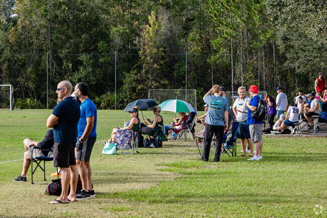 The fields at Veterans Park are found full of proud fans supporting their favorite players.