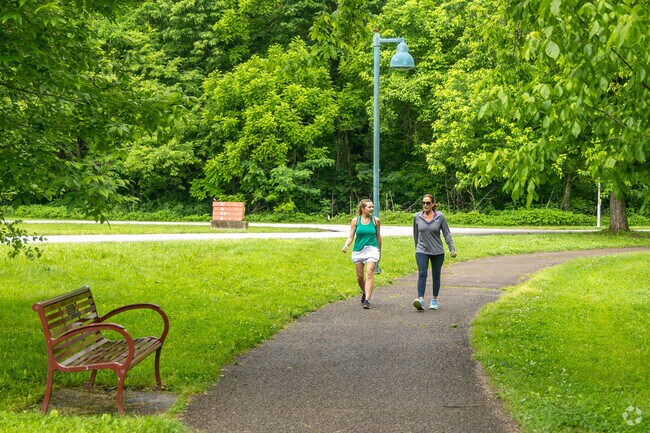 Riverwood residents can enjoy a walk around the pond at Thurman Hutchins park.