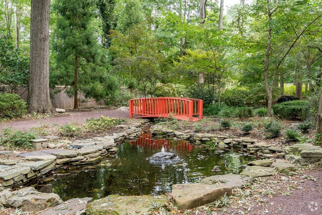 A bridge in Red Mill Park in the Dam Neck neighborhood of Virginia Beach.