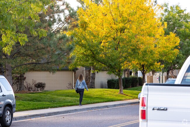 Residents in Charter enjoy the town's walkable sidewalks.