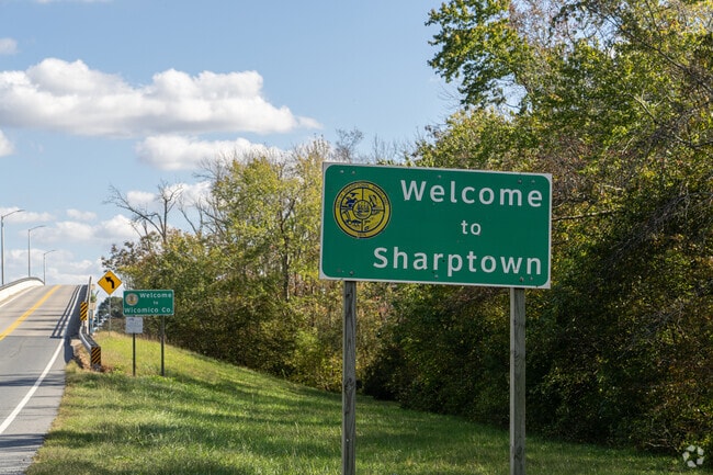Sharptown is a small, friendly town located in rural Maryland.