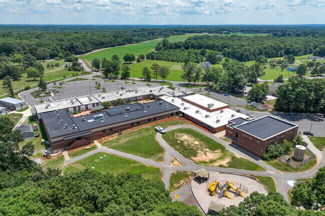 View of Randolph Elementary School grounds.