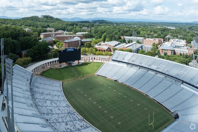 UVA and its athletics are a main attraction to those in Lewis Mountain.