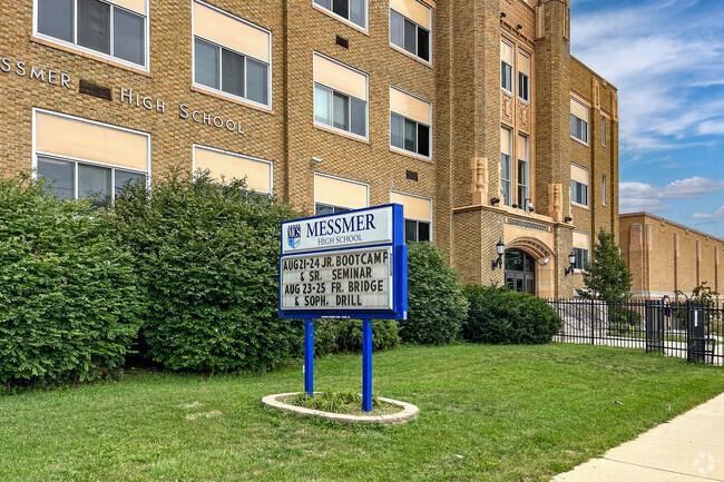 Messmer High School is a private, Catholic high school under the Archdiocese of Milwaukee.