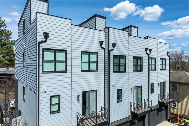 You can find modern townhomes in the Mechanicsville neighborhood.