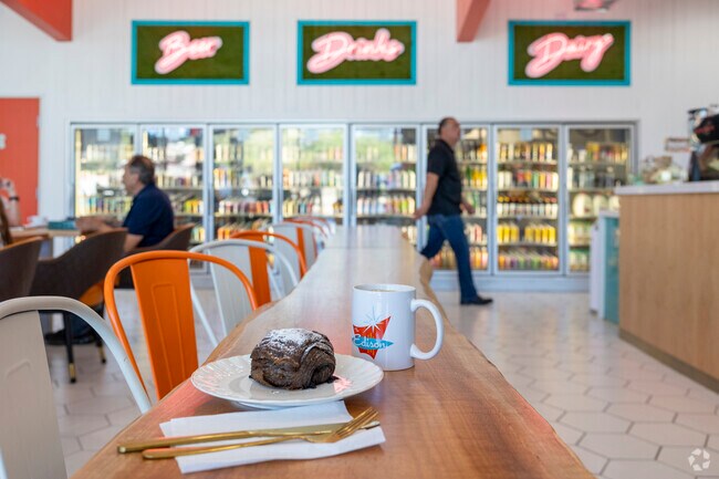 The Edison Market near Hidden Valley Ranch serves up fresh coffee and pastries daily.