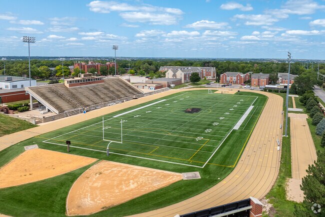 Able Stadium is where Nebraska Wesleyan University host track and football games.
