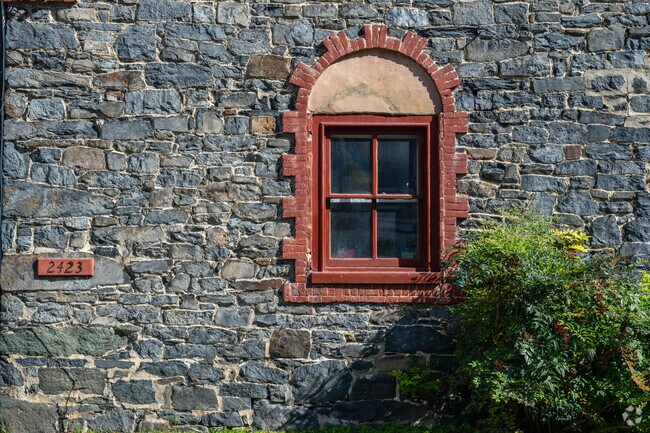 Explore Dickeyville’s historic mills featuring stunning stone walls and timeless architecture.