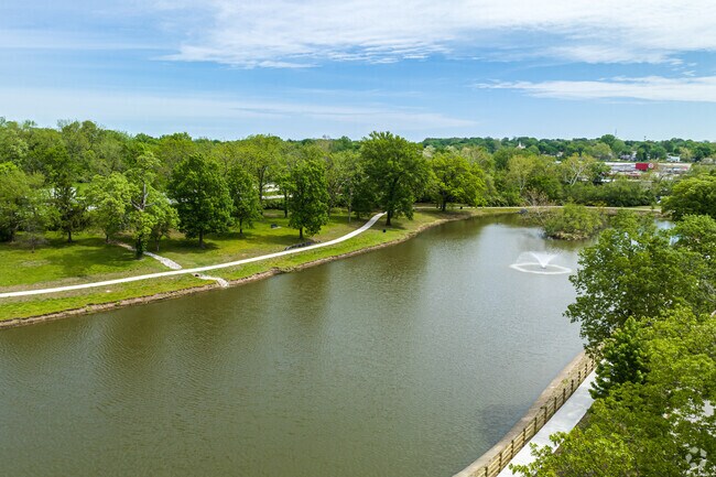 Chouteau Estates natural serenity can be observed at the Chaumiere Woods Park.