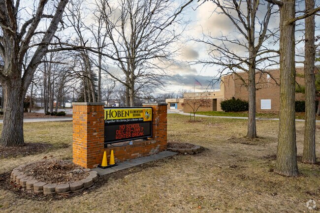 Students in the Canton Township area can start their education at Hoben Elementary School.