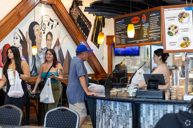 Mr. Kababs serves grilled skewers to diners from Woodhill.