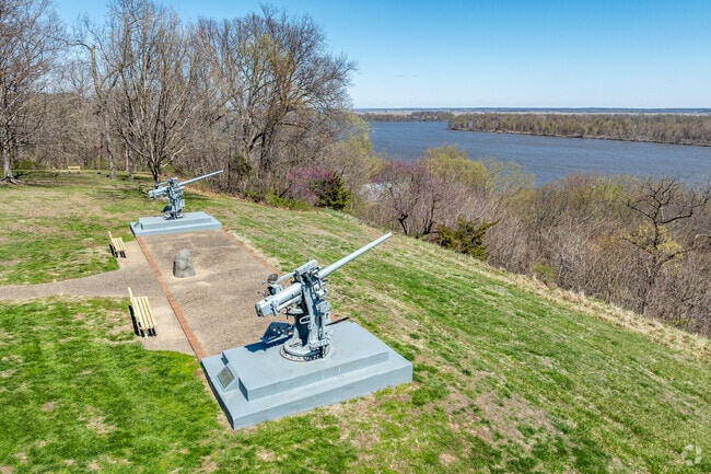 The view of the Mississippi River from Dankwardt Park is unmatched in Burlington.