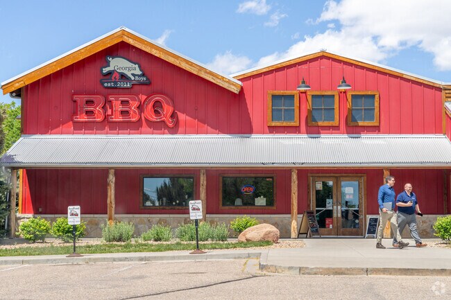 Residents of Rolling Hills love savoring delicious barbecue at Georgia Boys BBQ, just a short drive away, for a perfect meal with friends and family.