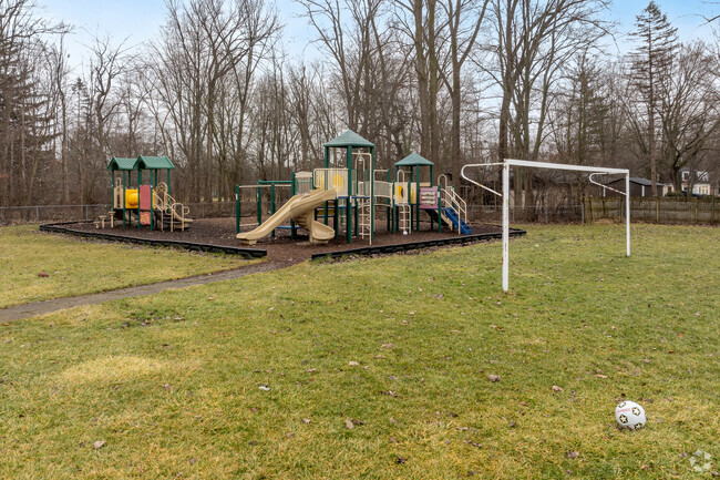 Children love the playground at Beverly Hills Academy.