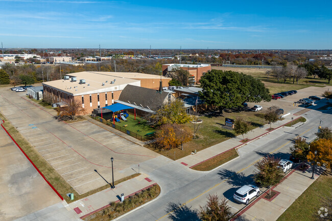 Weslayan Christian Academy is located in First Rowlett Methodist Church.