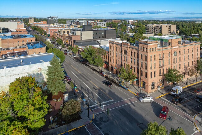 The downtown area of Bozeman is just a short walk for Bogart Park residents.