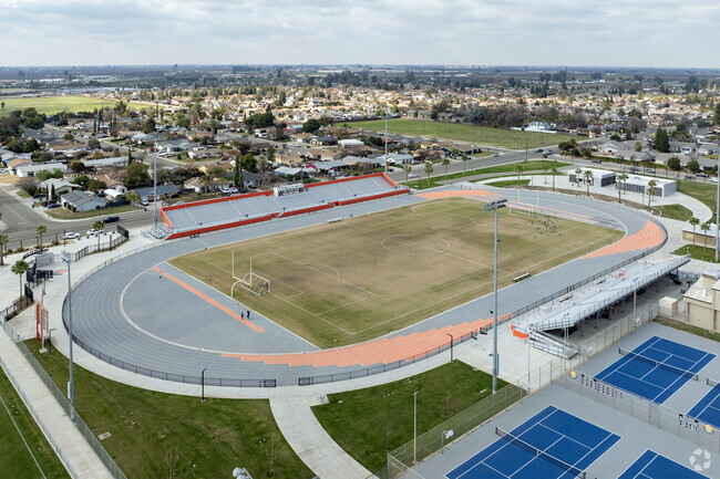 The football stadium at Selma High School in Selma.