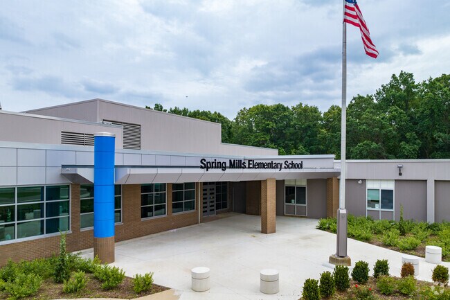Spring Mills Elementary School serves the Highland Charter neighborhood and surrounding areas.