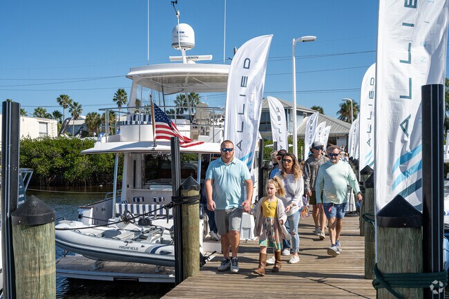 The Stuart Boat Show is a popular annual event that draws large crowds.