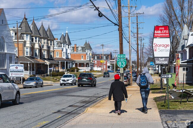 You'll often see your neighbors out and about walking on N George St in North York.