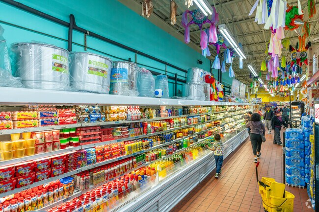 Supermercado y Panaderia LomaBonita is a large market with several departments stocking all sorts of goods and scratch-made food items.