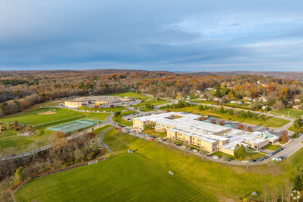 Stroudsburg Intermediate Elementary and Junior High School are located next to each other.