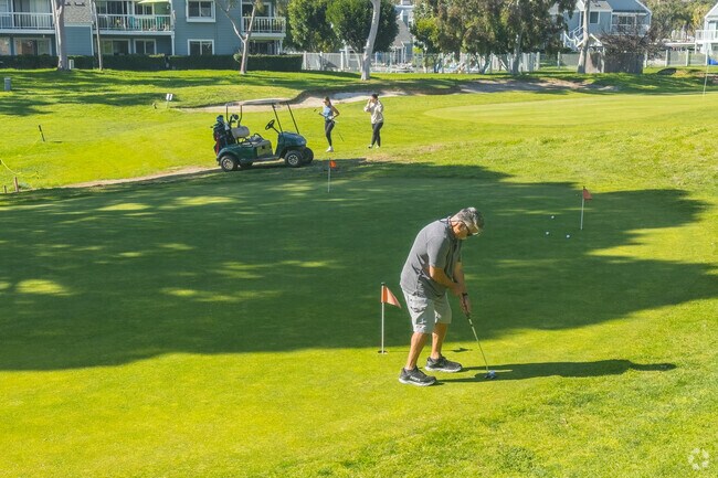 The Bixby Village Golf Course is just down the road and south of Bixby Hill.