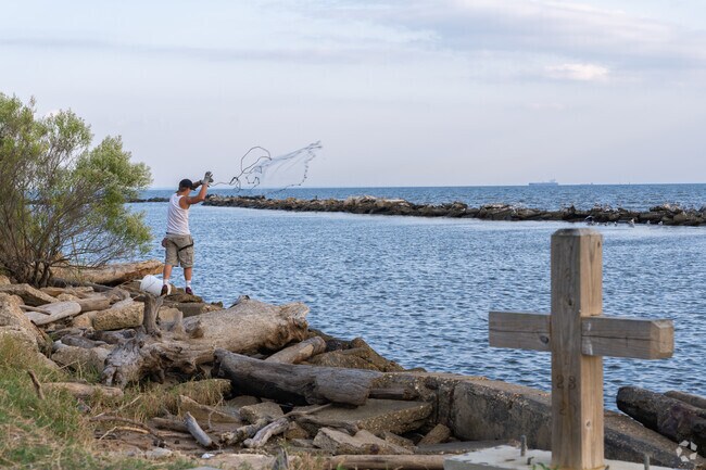 Neshota residents love to fish at the near by waterfront parks.