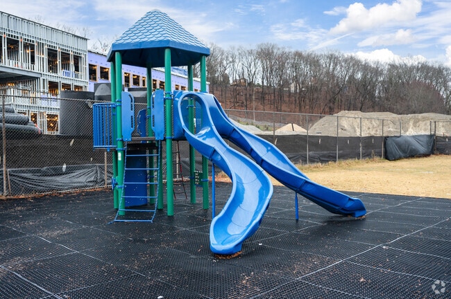 Students enjoy recess at William L. Foster Elementary School in Hingham.