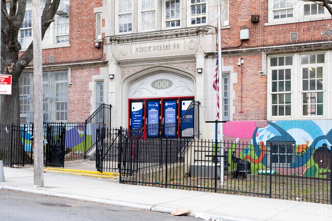 P.S. 66 - School of Higher Expectations has a student teacher ratio of 10 to 1.