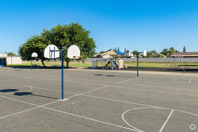 Mark Twain Elementary School provides ample space for Corcoran students to play and relax.