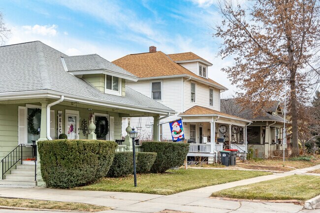 The Antelope Park neighborhood boasts a variety of home styles.