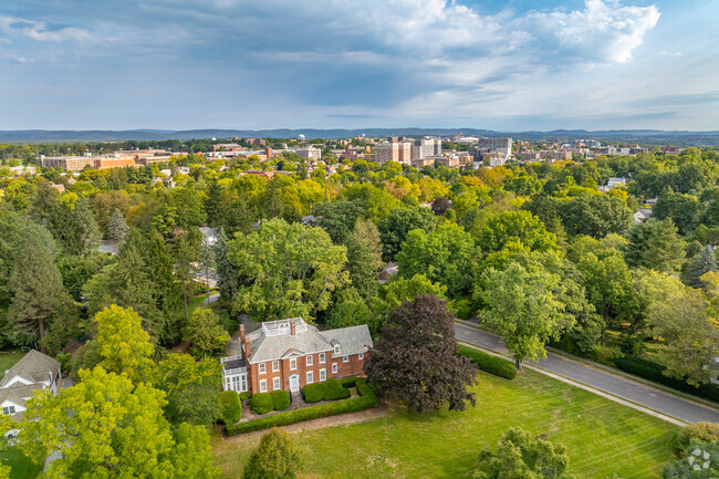 Holmes-Foster is a suburb of State College with historic 20th-century architecture.