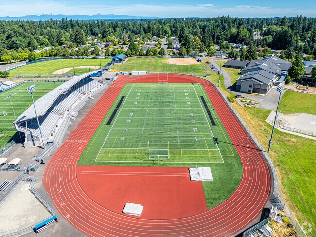 Watch the Bears play at Olympia High School near Indian Creek.