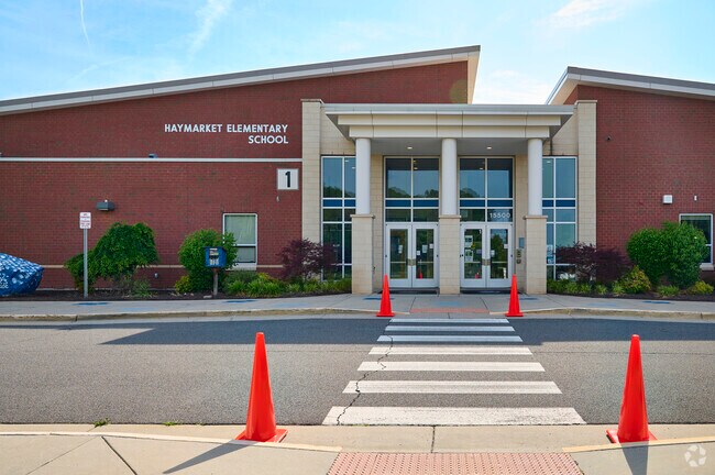 Haymarket Elementary School provides education to students in Prince William County.
