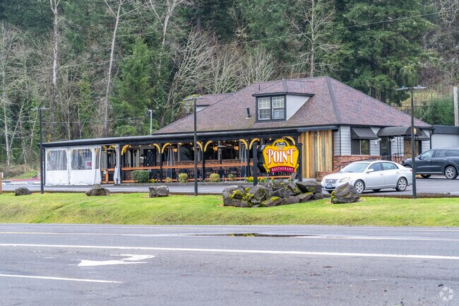 The Point is a favorite restaurant for locals and visitors to Cascadia.