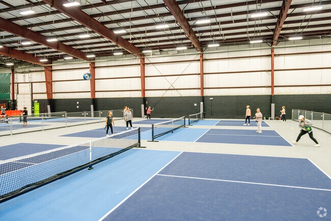 Zip City Indy in Southern Dunes has laser tag and indoor ziplines and trampolines