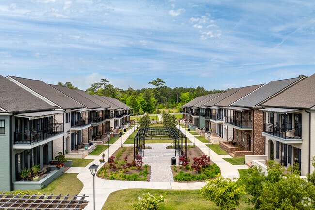 Rows of modern homes are available at Bannerman Crossings near Killearn Lakes.