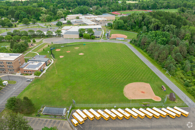 Russell I. Doig Middle School has plenty of space for outdoor activities.
