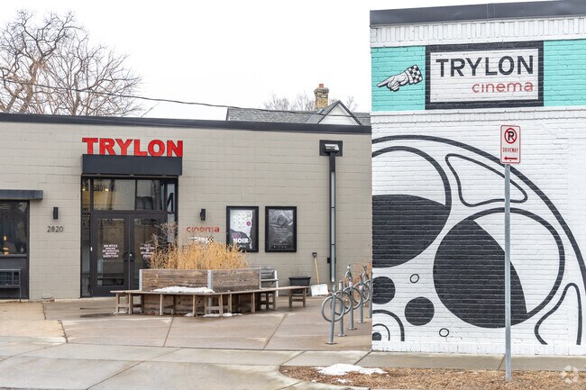 Catch a classic film at Longfellow's Trylon Theater.