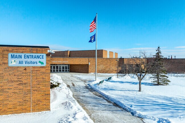 Lapeer High School challenges students by offering an all encompassing curriculum.