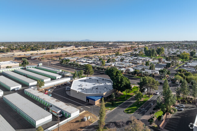 Pinnacle High School Tempe is near Interstate 10 and State Route 60.
