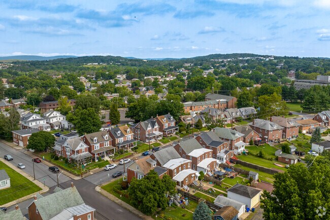 The quiet streets of Beech-Wilson create a peaceful residential area in Pottstown.