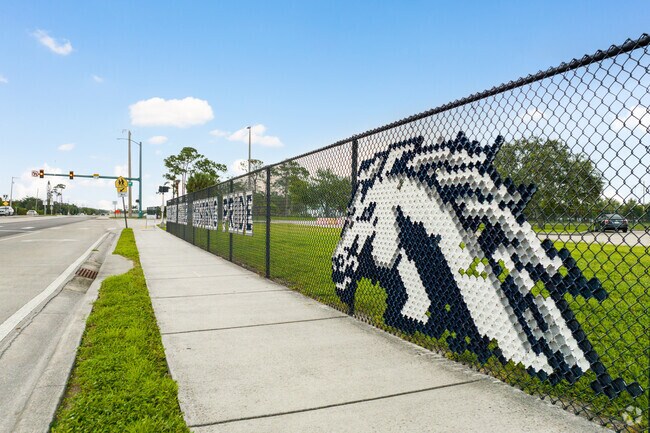Woodlands Middle School is home to the Mustangs.