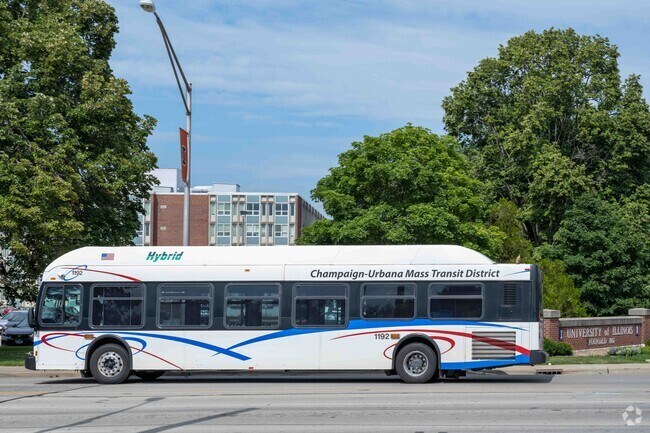 Southeast Urbana residents can commute to the U of I campus via the MTD bus.